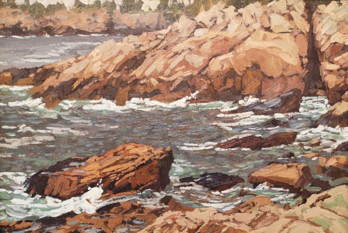 Jim Laurino, "Rafes Chasm", oil, 15 x 22, $3,100