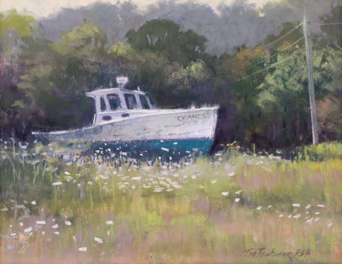 Jane McGraw-Teubner, "Chances Are . . .", pastel, 8 x 10, $450