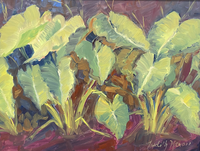 Judith Meyers,"Lotus Dance", oil, 12x16,$850