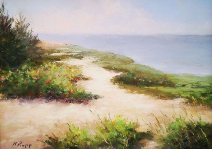 Maryanne Rupp, "Away from the Crowd", pastel, 6 x 8, $250