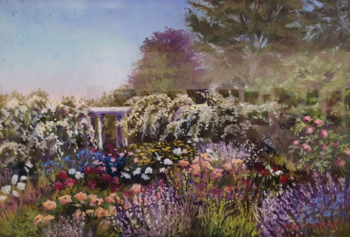 Patricia Seekamp, "Florence Would be Pleased", pastel, 14 x 20, $540