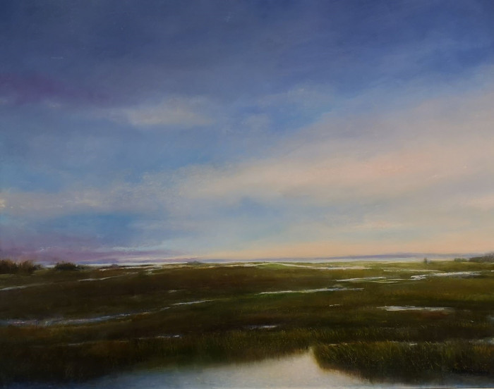 Melanie Ward, "Morning Glow", oil on alum, 24 x 30, $1,500 SOLD