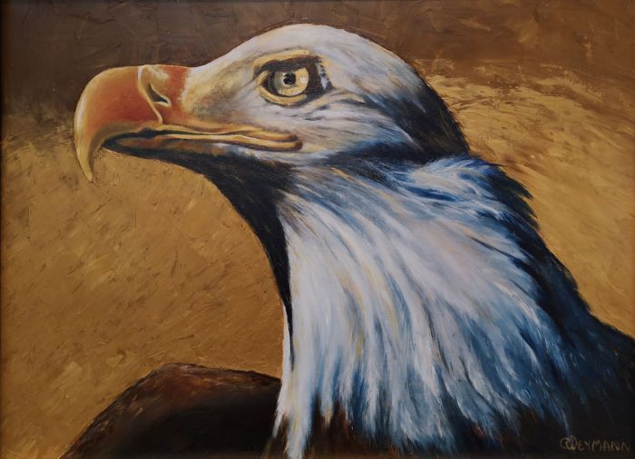 Cheri Weymann, "Victory", oil, 18 x 24, $3,000