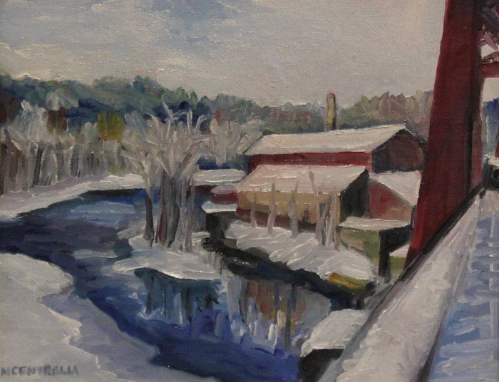 Centrella-Michael-Old-River-Factory-Town-oil-325-8x10
