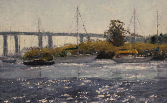 Hylka-Laureen-Pilgrim-Cove-Sparkle-oil-on-linen-1200-8x12