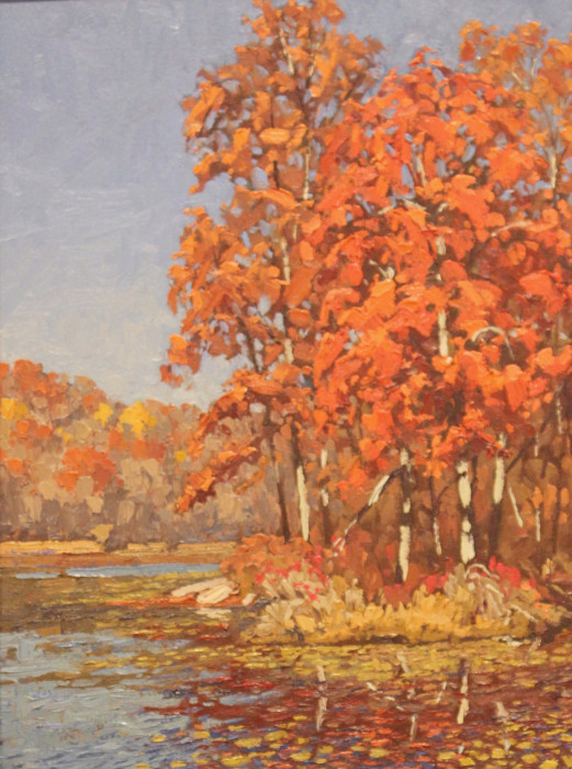 Laurino-Jim-Northfield-Pond-Oaks-oil-2200-15x20