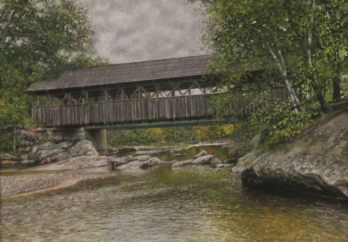 Linde-Stephen-Sunday-River-Bridge-pastel-700-17x14