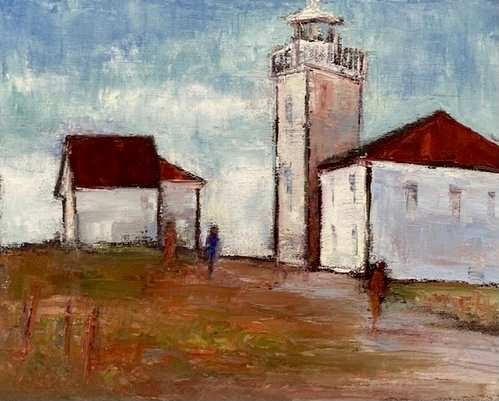 Miceli_Lisa_TheLighthouseKeeperWatchHill_oil_8x10_350