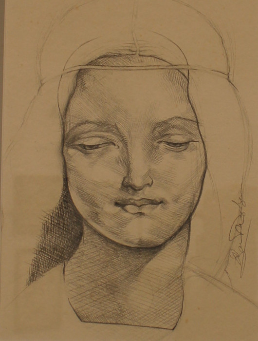 Napoleon-James-Pondering-These-Things-graphite-250-17.5x20.5