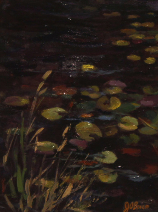 OBrien-Jeanne-Autumn-Lilipads-oil-275-8x10