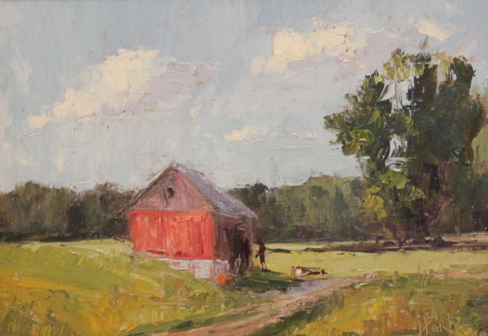 Park-Howard-Red-Barn-oil-300-9x12