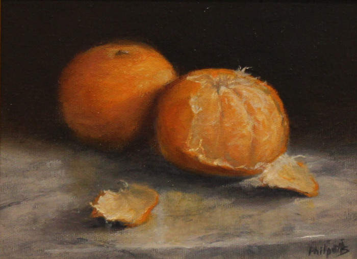 Philpotts-Liane-Tangerine-Reflections-oil-325-6x8