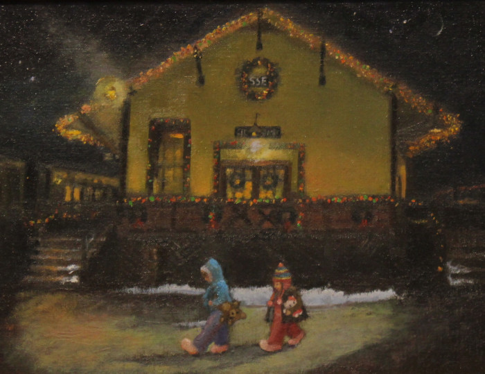 Puccio-Catherine-North-Pole-Express-oil-850-11x14