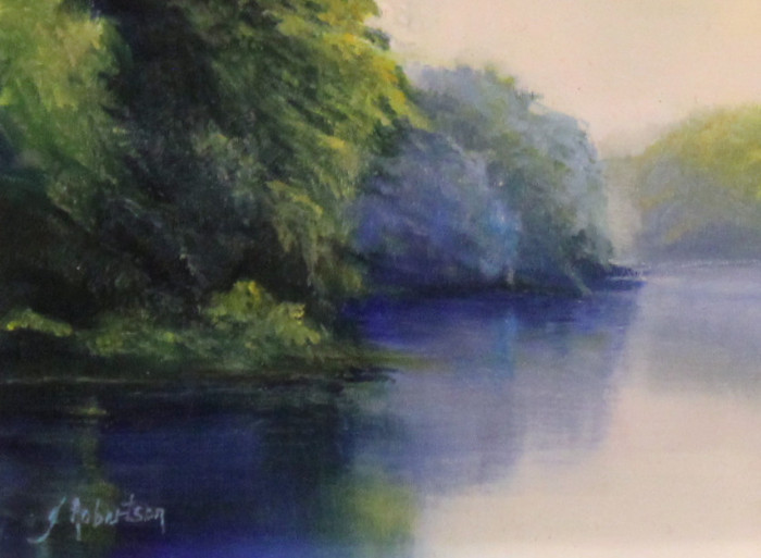 Robertson-Janine-Aftrnoon-in-blue-oil-on-Aluminum-400-6x8