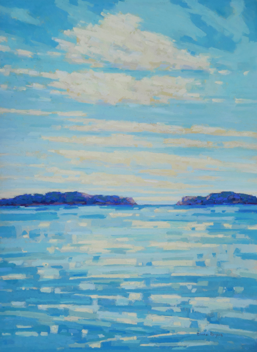 Rogers_Diana_WarmSummerLightOnTheBay_pastel_15x11_550