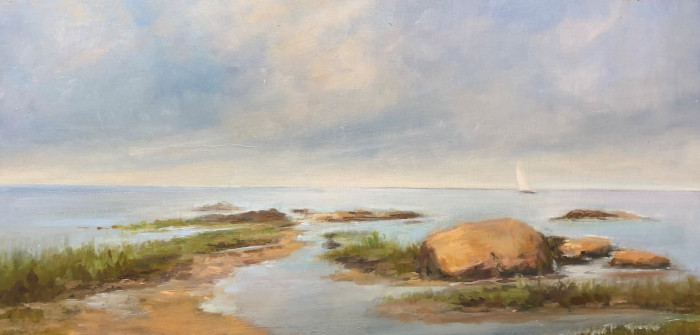 SchirmeierBeverly_Chaflinch-Island_Oil_8x16_575