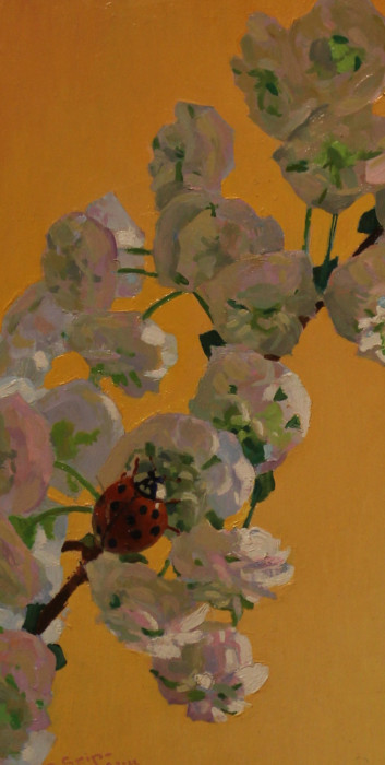 Seip-Polly-Bridal-Wreath-with-Ladybug-oil-1200-12x16