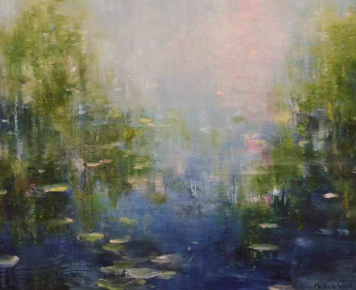 Ward-Melanie-Pond-Lillies-oil-on-aluminum-800-15x18