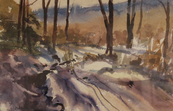 Wisnowski-James-Long-Winter-Shadows-Violet-wc-900-14x21