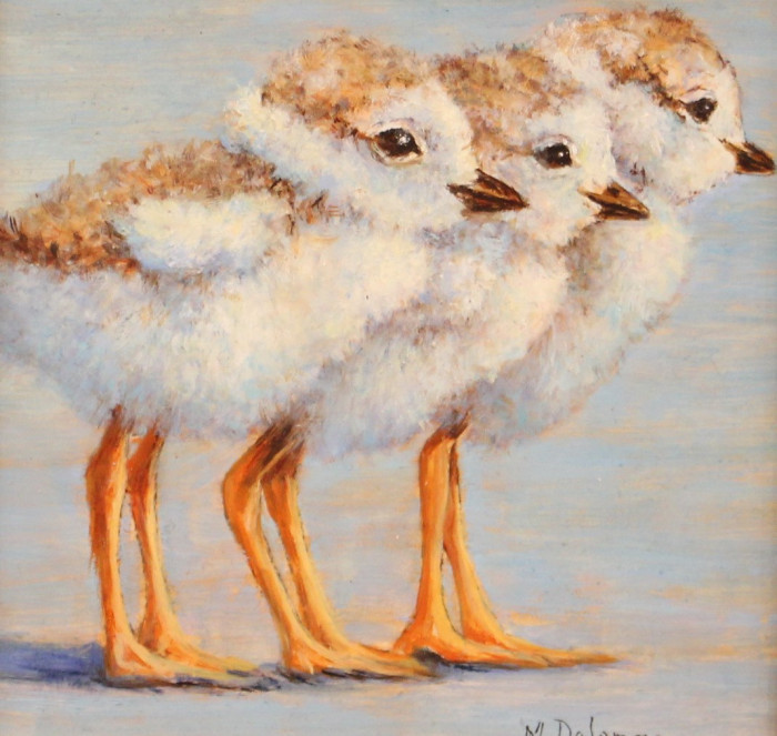 Mally DeSomma, "A Majority of One", Oil, $130