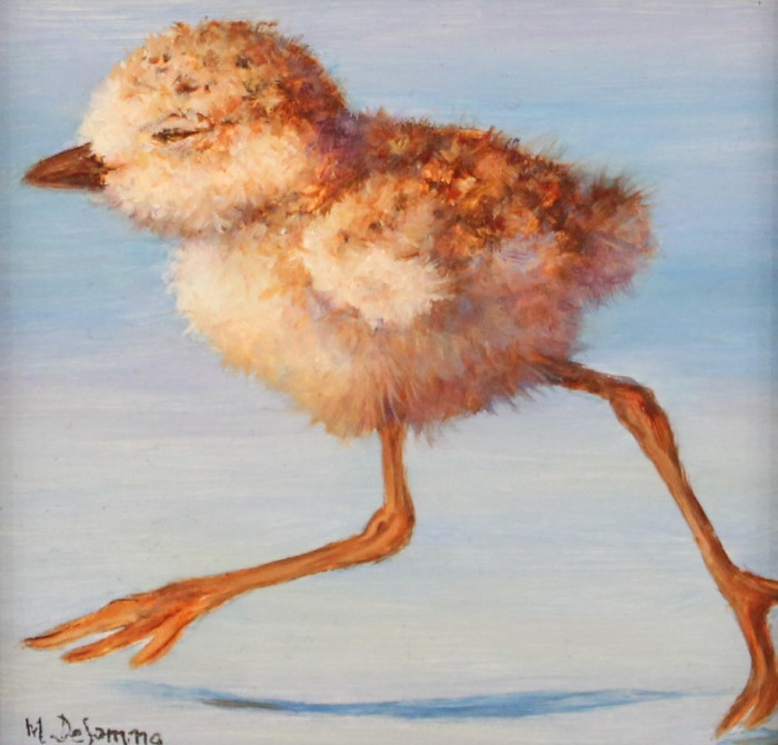 Mally DeSomma, "On the Run", Oil, $130