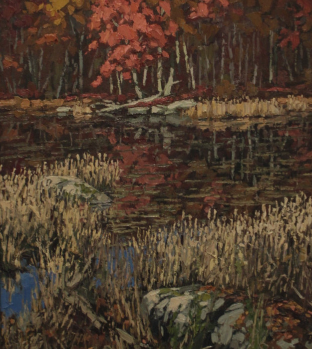 Jim Laurino, "Eel Pond Preserve", Oil, $1,700
