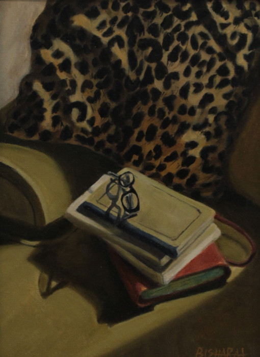 Dawn Bisharat, "Reverie", Acrylic, $475