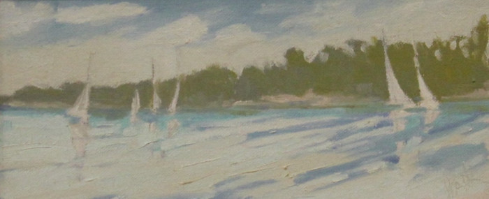 Howard Park, "Light Air", Oil on Panel, $300