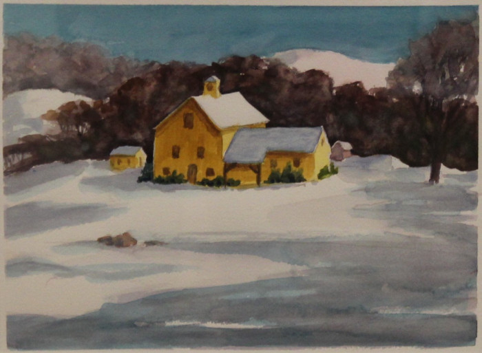 Anne B. Pierson, "South Woodstock", Watercolor, $250