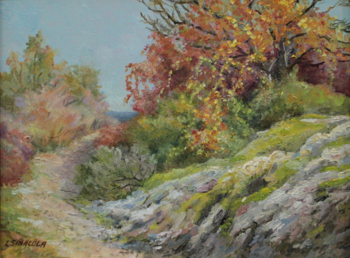 Linda Sinacola, "Colors of Fall", Oil, $325
