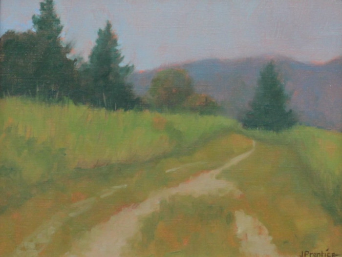 Jan Prentice, "Haley Farm", Oil, $425