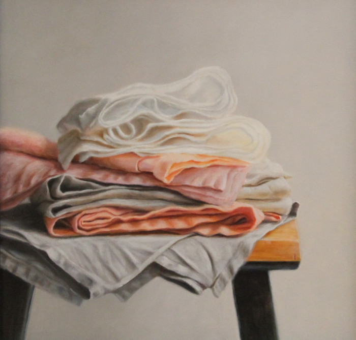 Mike  Laiuppa, "And There They Shall Remain", Oil, $900