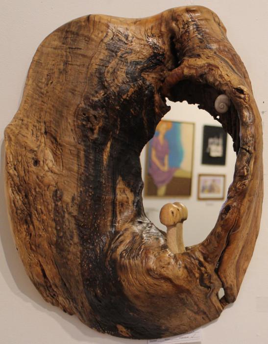 John C. Starinovich, "Symbiosis", Wood, $3,000