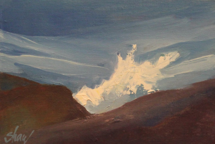 Susan Shaw, "Splash!", Oil, $200