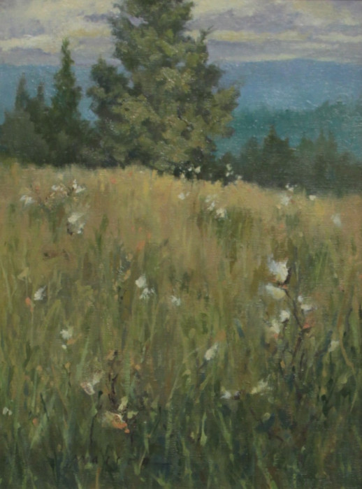 Barbara Maiser, "Crest of the Hill", Oil, $1,000