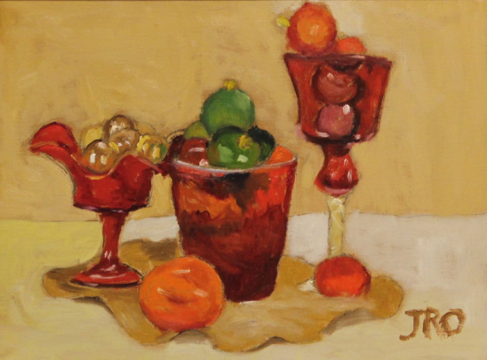 Joseph Oliveri, "Christmas", Oil, $550