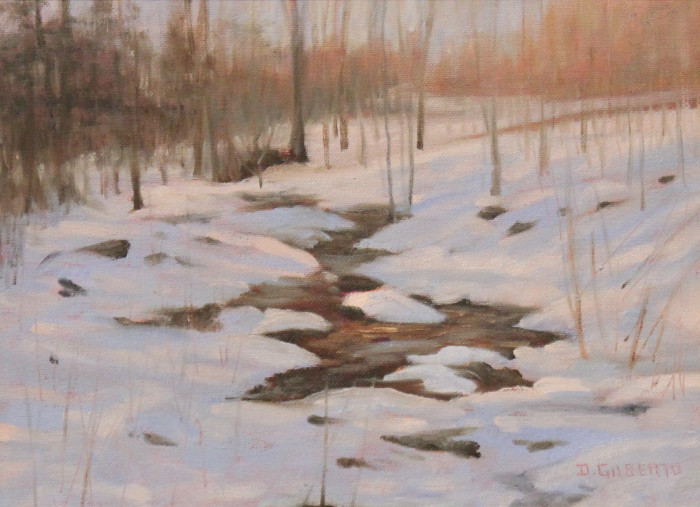 Donna Gilberto, "Into the Cold", Oil, $750