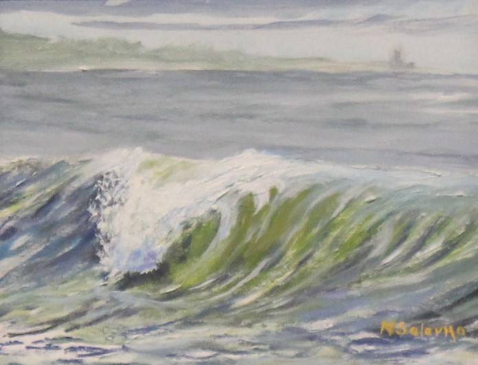 Nick Salerno, "Worsening Weather", Acrylic, $250
