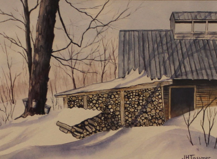 Jenn Tassmer, "Ready to Sugar", Watercolor, $295