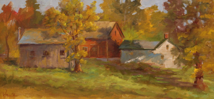 Lynn Wrona, "The Homestead", Oil, $975