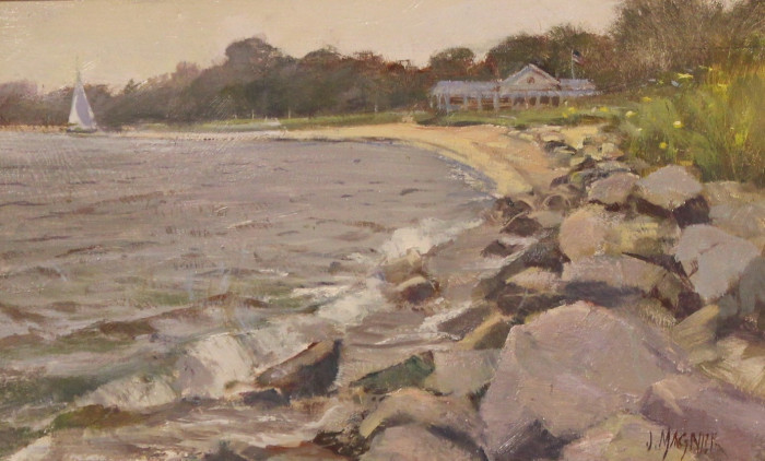 James Magner, "Returning", Oil, $950