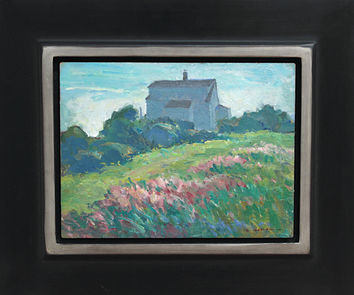 Rick Daskam, "Susan's House & Garden", Oil, $950