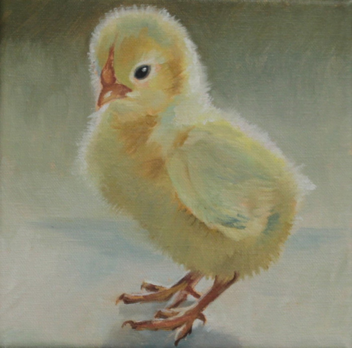 Kimberley Scoble, "New Life", Oil, $250