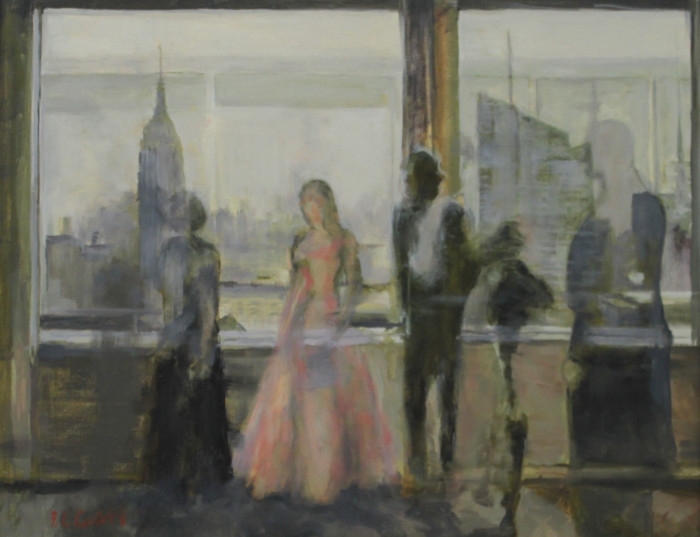 Patricia Corbett, "The Rainbow Room", Oil, $2,000