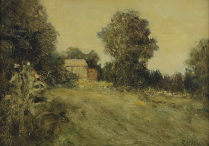 Pamela Reese, "Putney Vista", Oil, $900