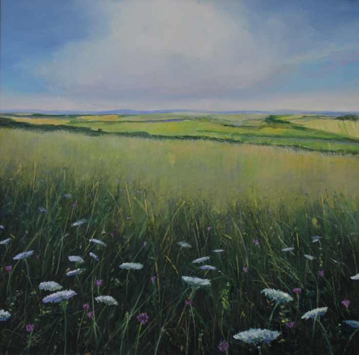 Melanie  Ward, "Wildflowers", Oil, $575