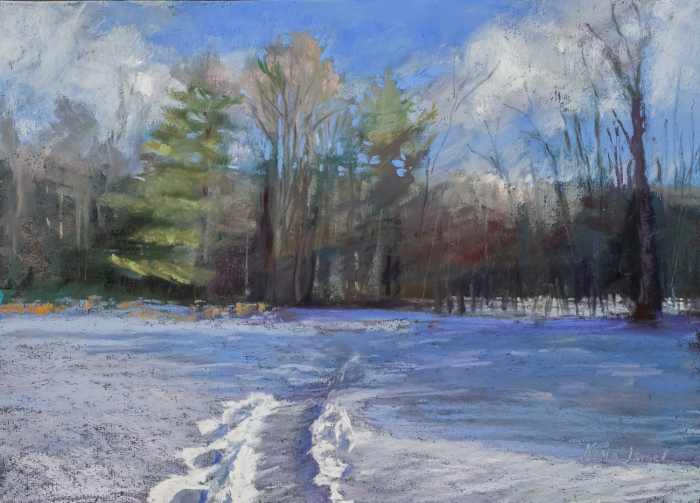 Karen Israel, "In the Long Run", Pastel, $550
