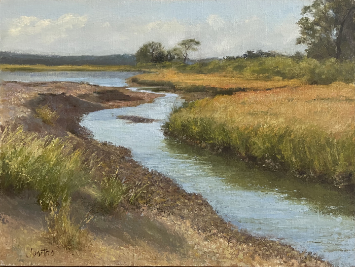 Susan Jositas, "September Marsh", Oil, $1,200