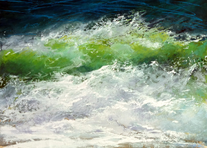 Judy Perry, "Shakin Not Stirred", Pastel, $825