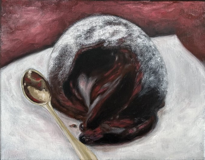 Rose Mary Gates, "Decadent Dream", Oil on Linen, $325
